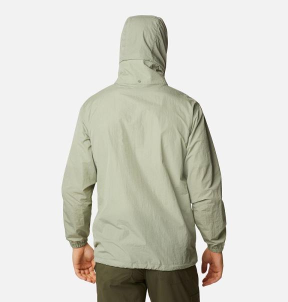 Columbia Garside Windbreaker Green For Men's NZ39872 New Zealand